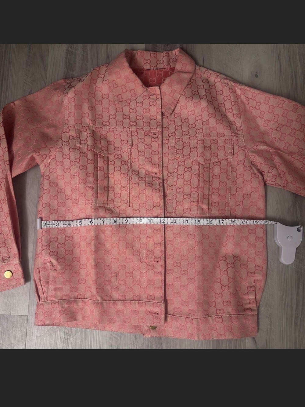 Pink Monogram Jacket - Picture 3 of 3